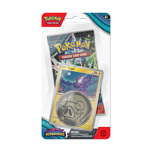 Pokemon Scarlet & Violet Twilight Masquerade - English Checklane Blister Pack - Toxel